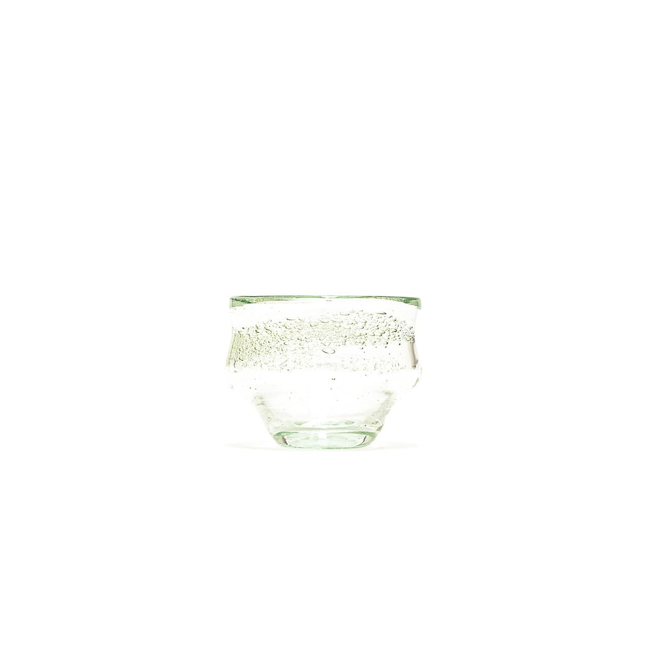 吹きガラス工房彩砂/うす泡ひねりぐいのみ/米ぬか泡