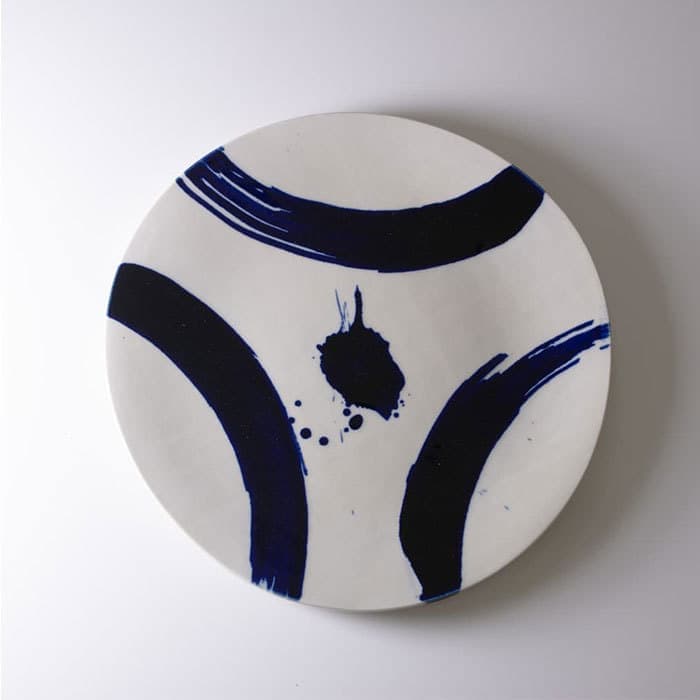 陶器工房壹 染付9寸プレート