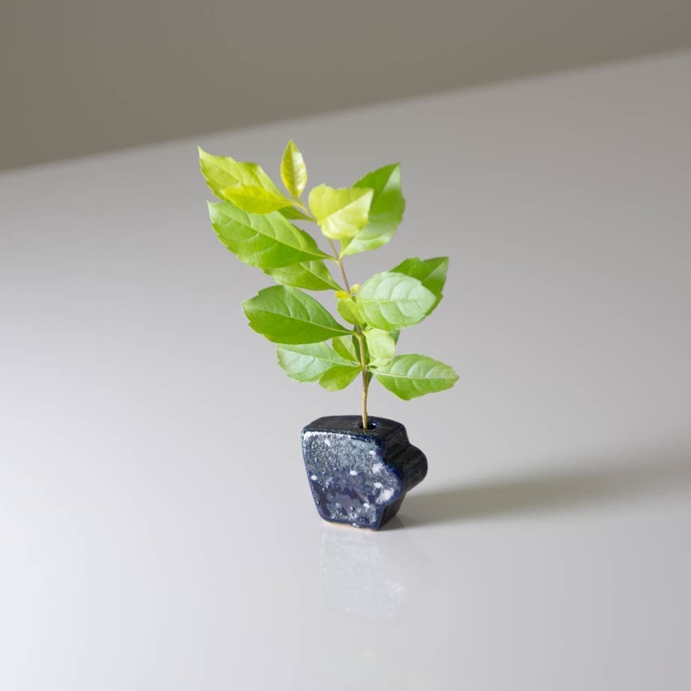 UTSUWAYA180+/マグ一輪挿し/紺