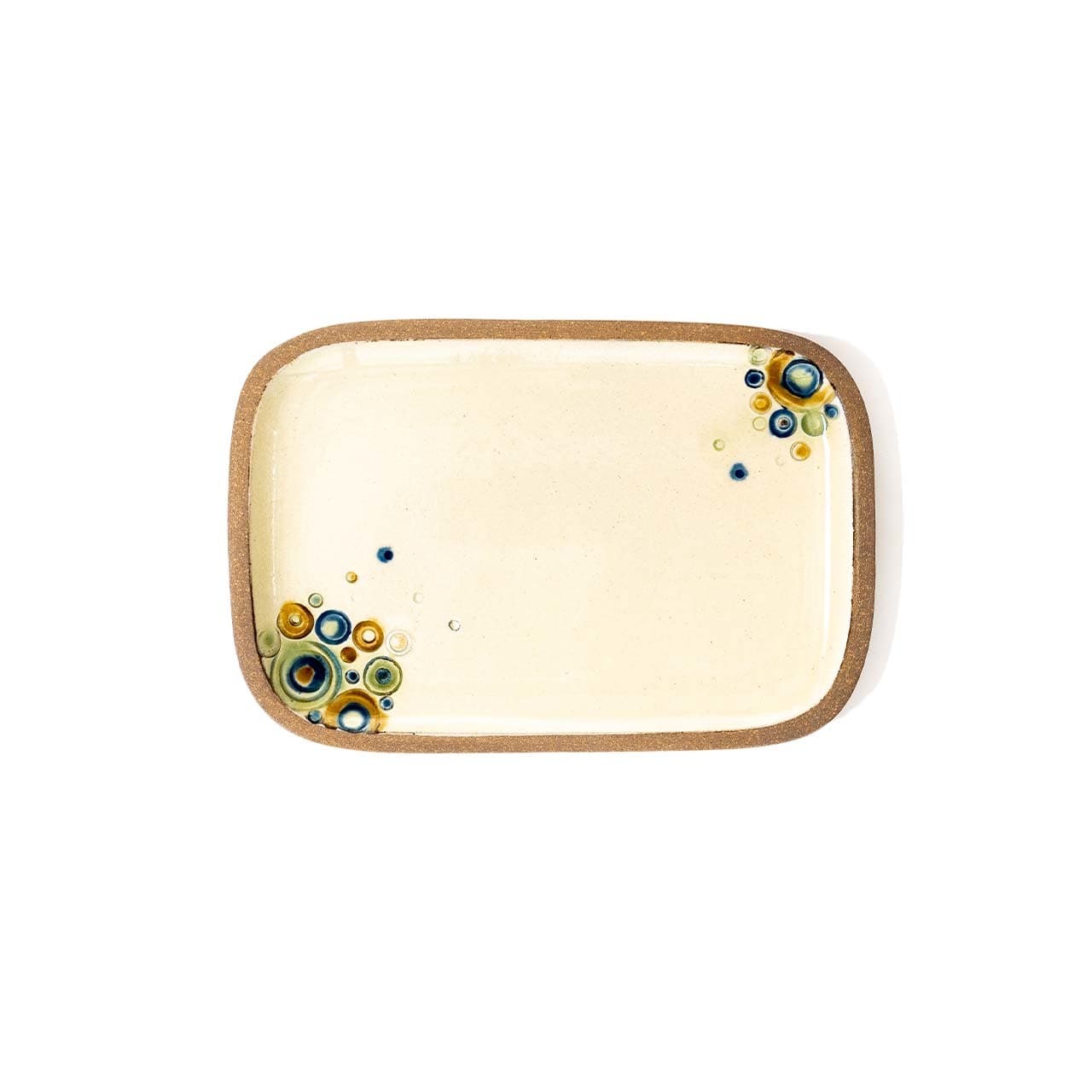 一翠窯 長方皿 小 しゃぼん