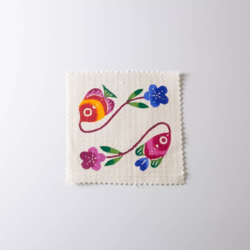 紅型/中西敏也/サカナ/コースター