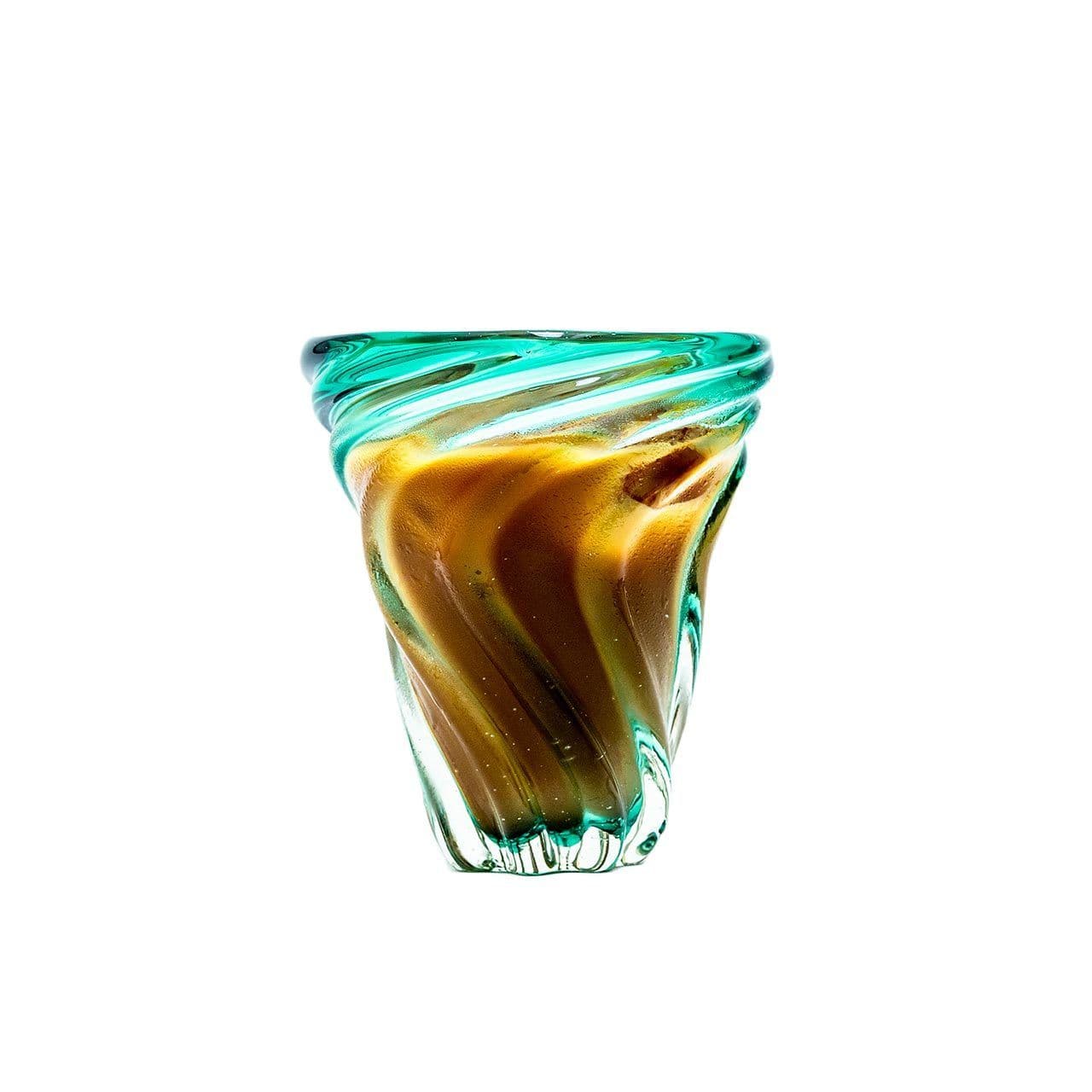 ガラス工房清天/Sモールグラス/緑