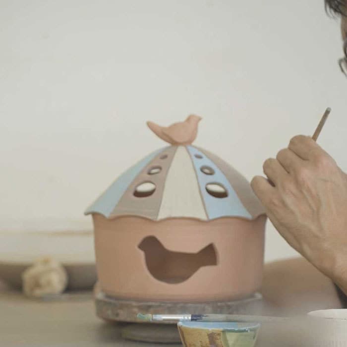 沖縄陶器 やちむん 工房ことりの 森永竜也