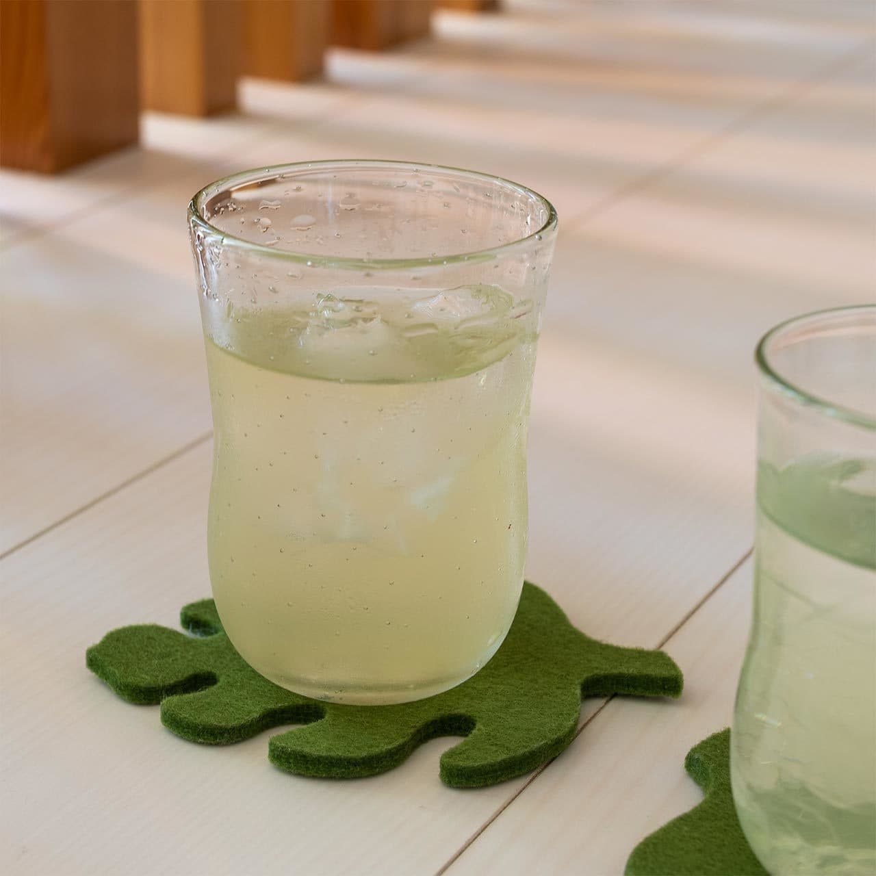 ガラス工房てとてと ゆくいグラス 気泡 画像