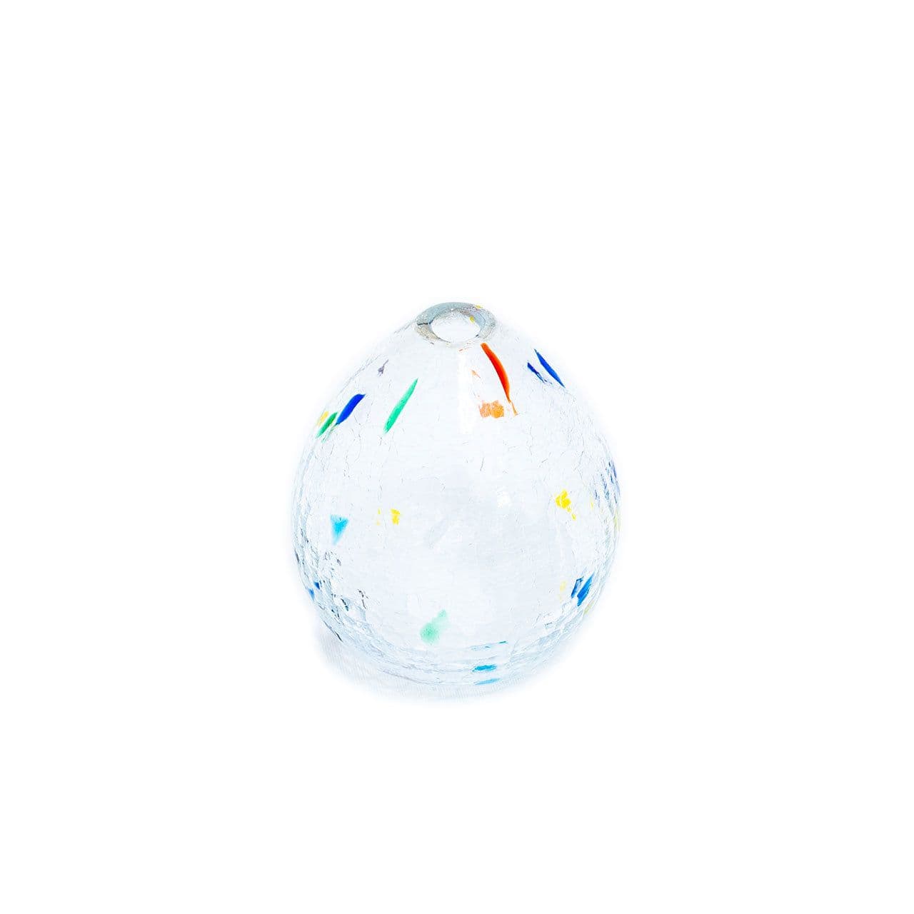 RYUKYUGLASSWORKS海風/アイスクラック一輪挿し/クリア