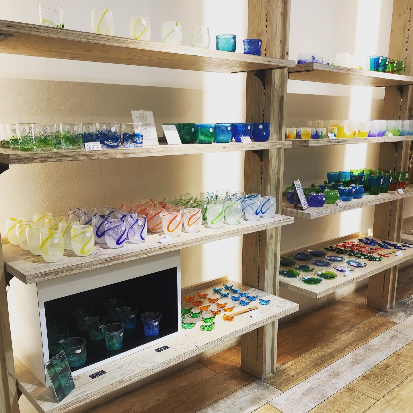 琉球ガラス村さんの琉球ガラス