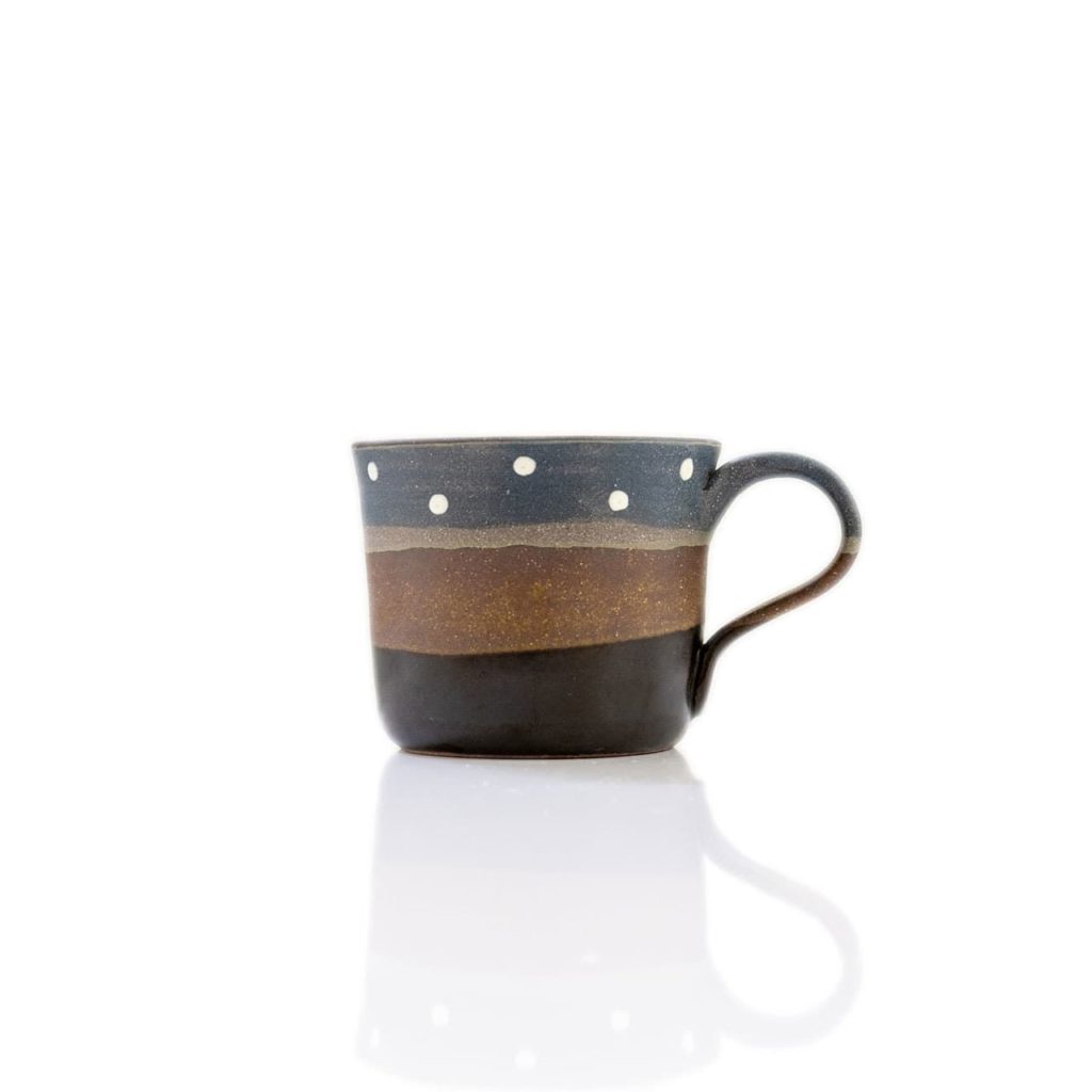 工房ことりの 星空マグカップ 黒
