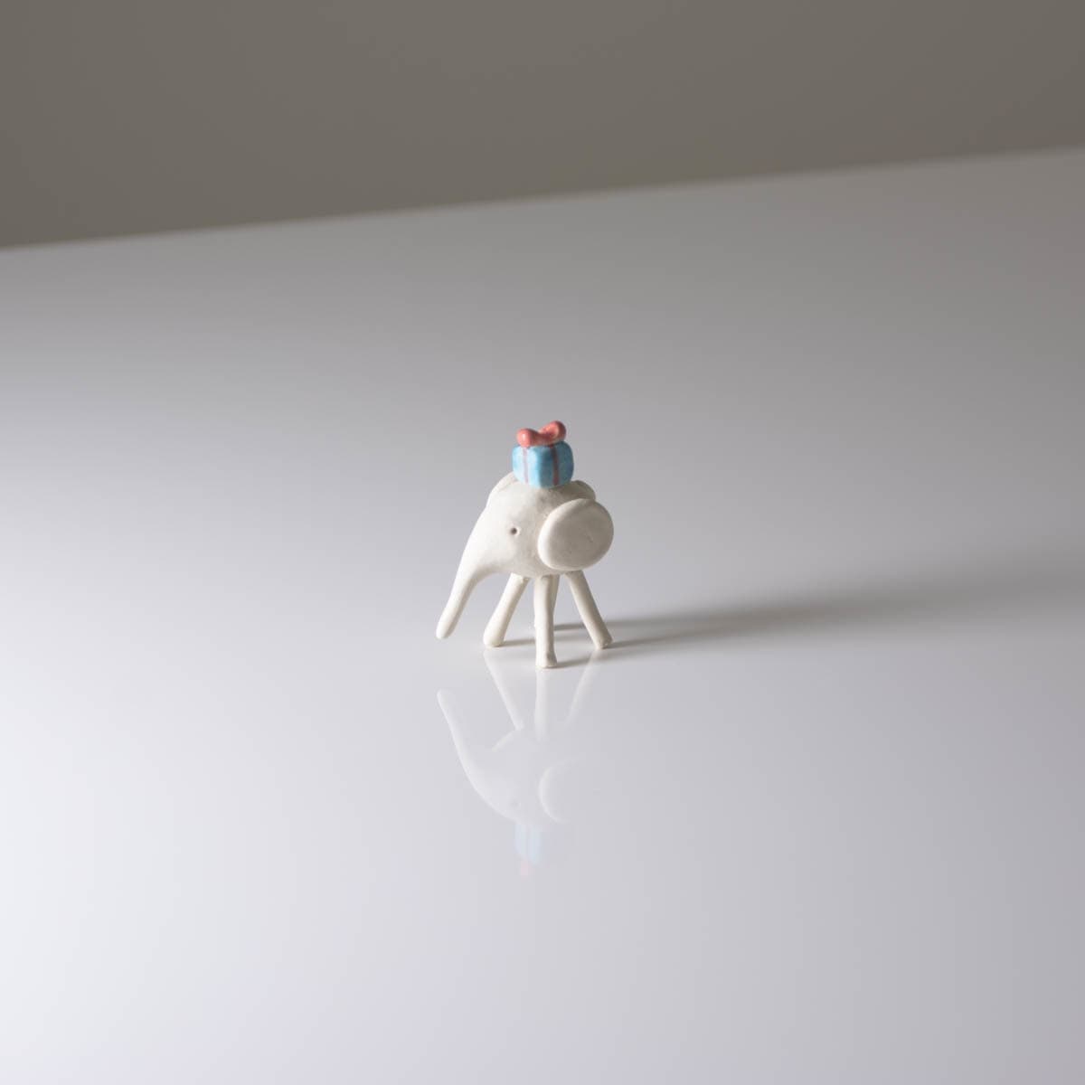 工房ことりの 象のプレゼント 青箱