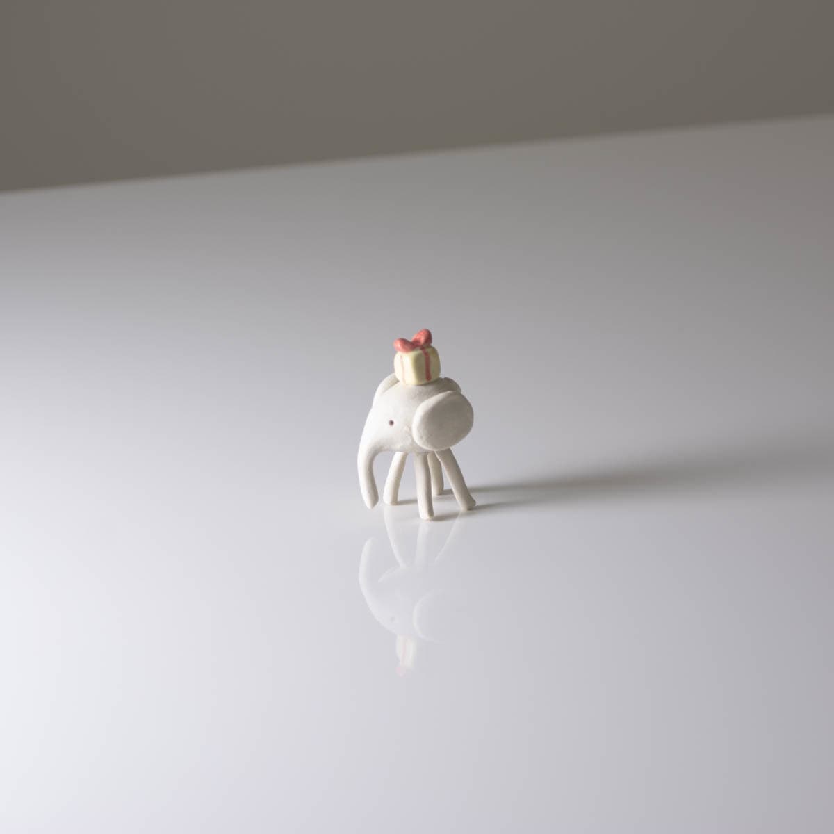 工房ことりの 象のプレゼント 黄箱