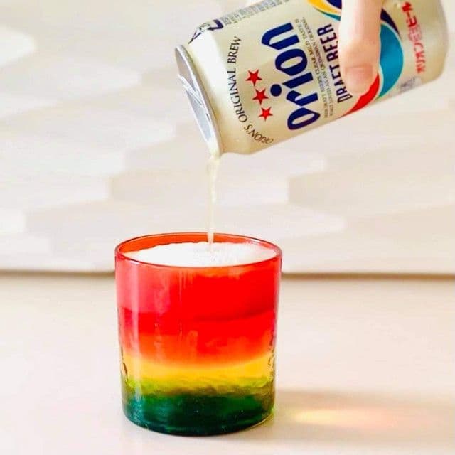 RYUKYUGLASSWORKS海風/残波の夕日