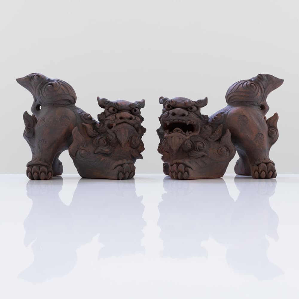 てぃーち工房/ホーヤーシーサー/黒