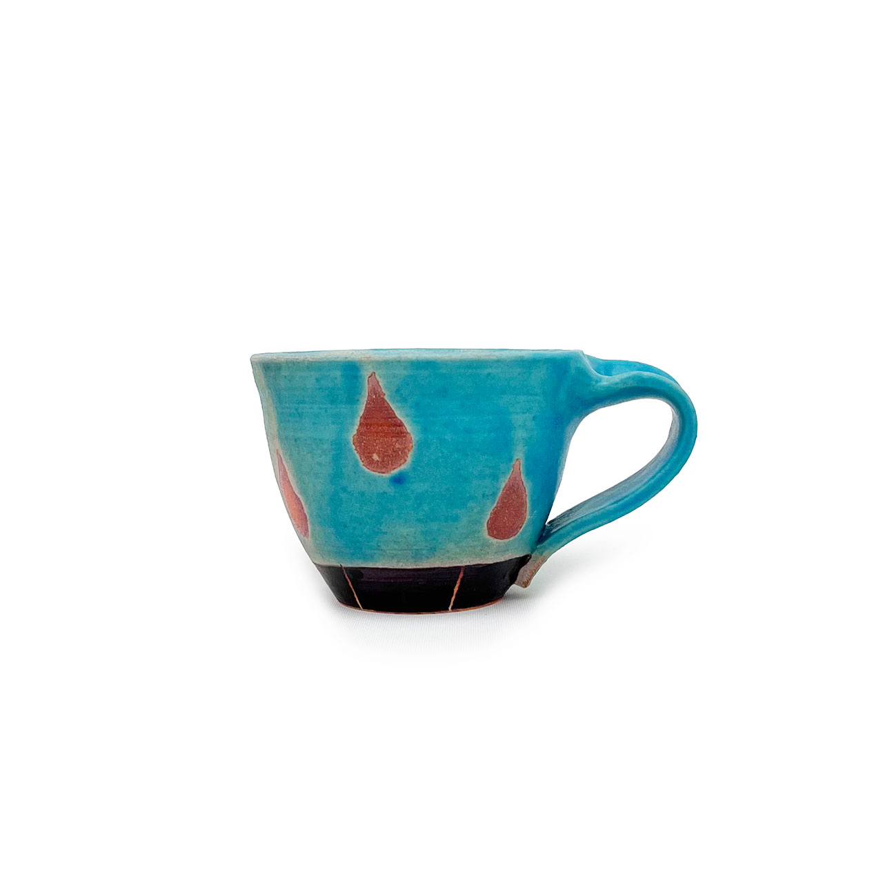 カプチーノマグ / クリーミードット雨
