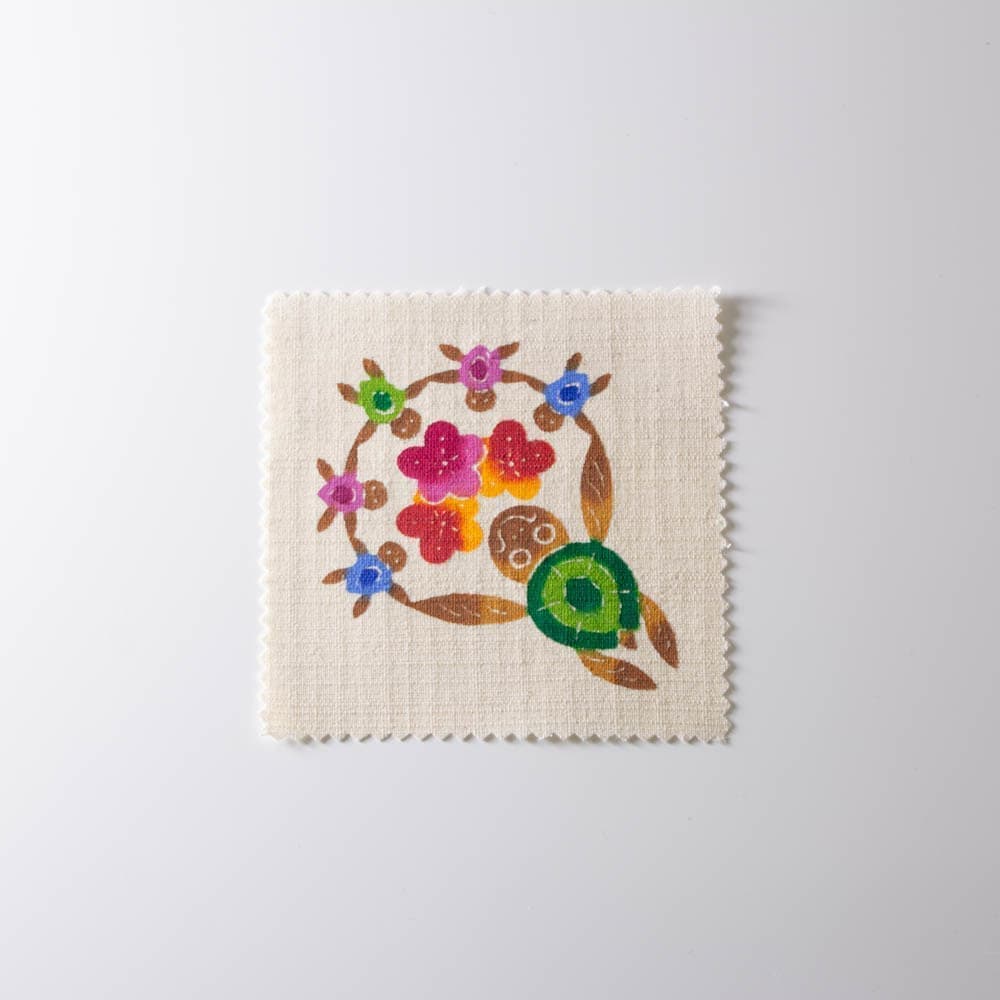 紅型/中西敏也/カメ/コースター