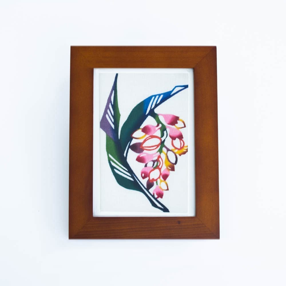 紅型工房染虫/月桃/額絵