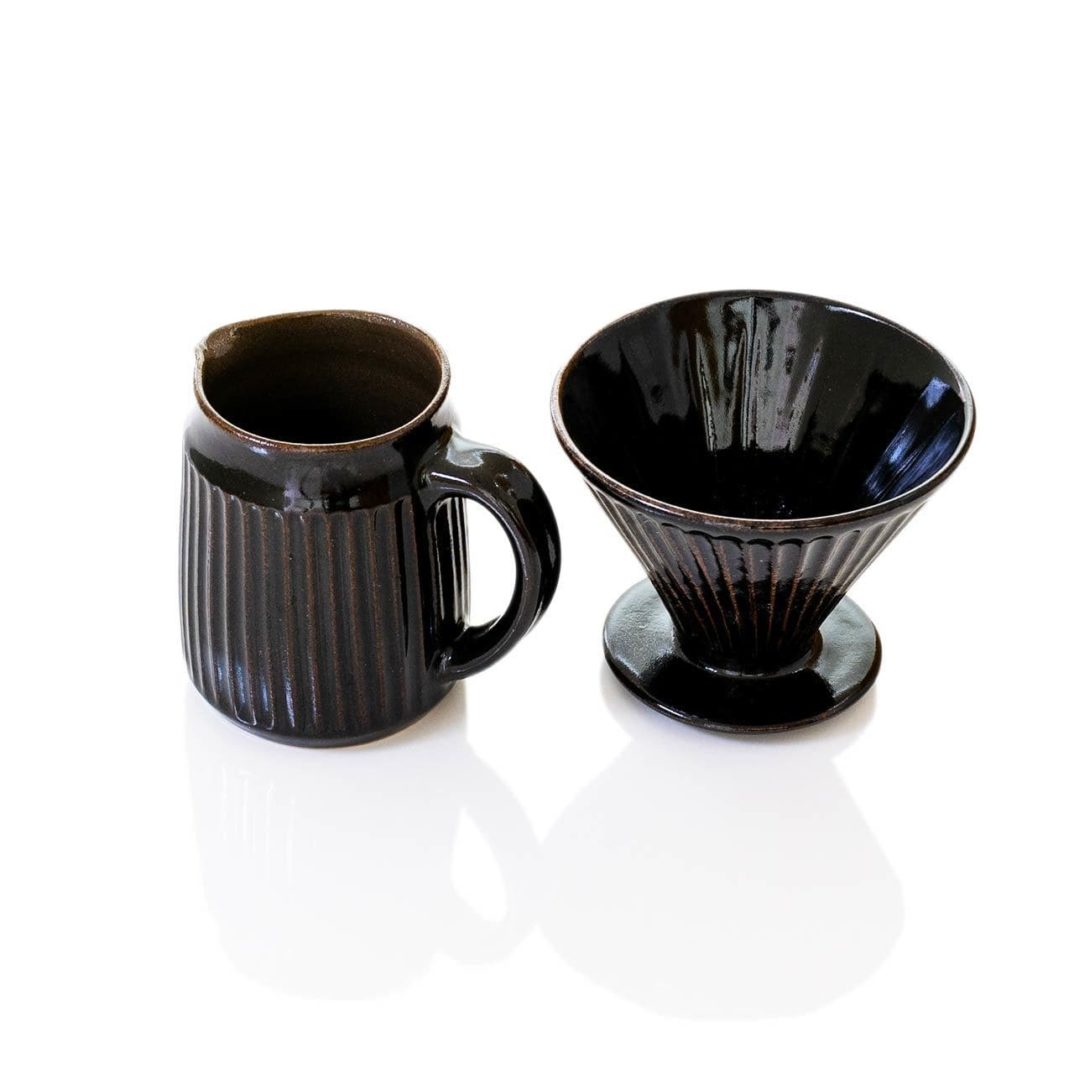 UTSUWAYA180+ ドリッパーセットしのぎ 茶色