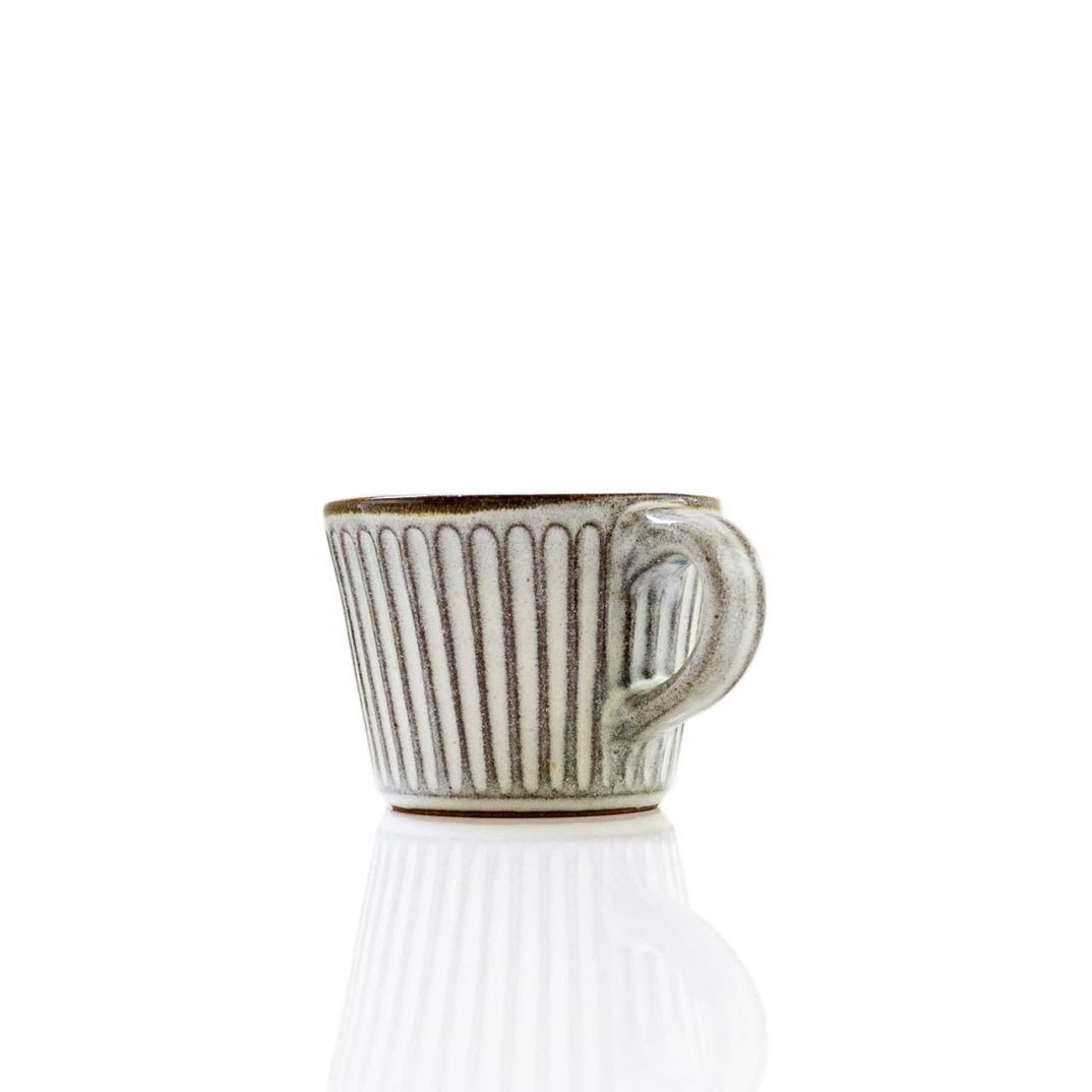 UTSUWAYA180+ Rマグカップ しのぎ キビ灰