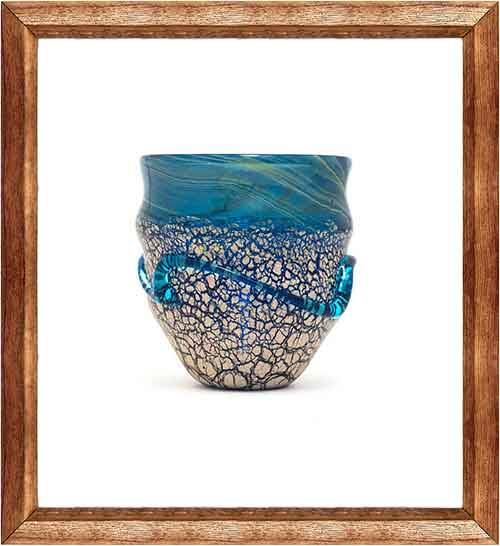 宙吹きガラス工房虹/オーロラグラス